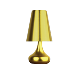 Mylamp bordlamper, Senior Gul - SÆRPRIS (Før kr. 399,-)