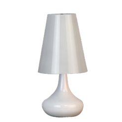 Mylamp bordlamper, Junior Hvid - SÆRPRIS (Før kr. 199,-)